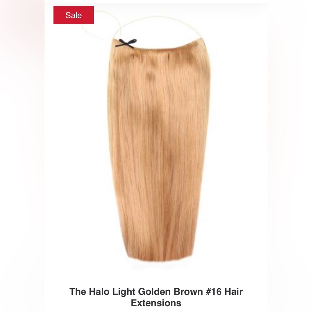 Authentic Halo Luxury Hair Extensions#103 20” Light Golden Blonde
FREE SHIPPING